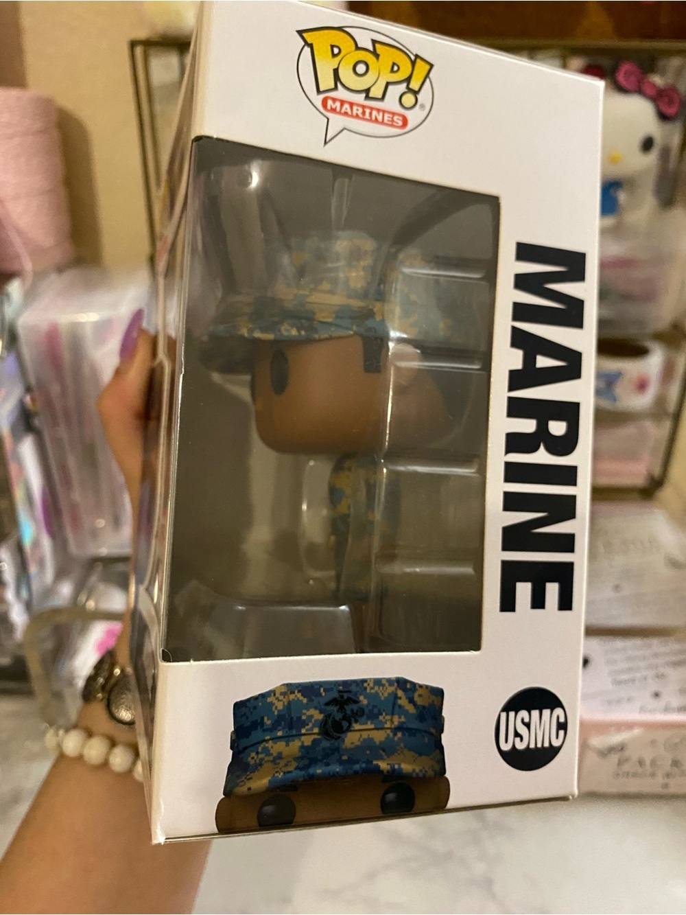 Funko Pop! Marines USMC Marine Vinyl Figure – Pops With Purpose Brown Skin tone - Picture 9 of 9